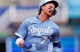 Bobby Witt Jr. entre as principais escolhas da MLB para domingo, 10 de maio
