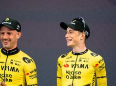 ‘Sempre me surpreende que as pessoas levem isso tão a sério para nós’ – diz Victor Campenaerts, braço direito de Jonas Vingegaard, sobre o Giro d’Italia do Visma.
