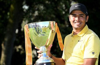 O golfista desconhecido Yurav Premlall surgiu do nada para vencer o DP World Tour por 14 tacadas.
