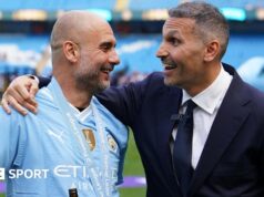 Man City: Presidente Khaldoon Al Mubarak diz que Pep Guardiola saiu ‘100 vezes’ no passado