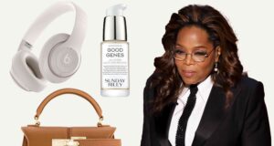 Oprah me apresentou suas 6 coisas favoritas – incluindo uma bolsa de aparência rica e jeans lindos