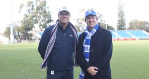 Os jogos da AFL ajudam a mostrar a região Sudoeste para milhares de participantes
