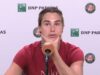Sabalenka surpreendeu no Aberto da França