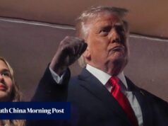 Trump foi aplaudido pela multidão nas finais da NBA em Nova York.
