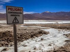 Aviso sobre contaminação por lítio