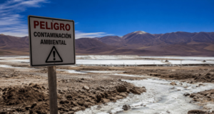 Aviso sobre contaminação por lítio