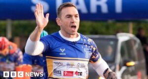 Sinfield revela corrida final da ultramaratona MND