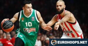 Sloukas: Também eliminado do jogo 2 das finais do Stoiximan GBL.