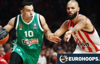 Sloukas: Também eliminado do jogo 2 das finais do Stoiximan GBL.