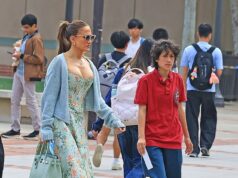 Jennifer Lopez comemora a formatura do filho Max com o gêmeo Oscar… Oskar revelou recentemente novo status de transgênero