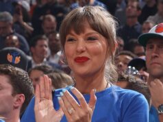 Taylor Swift analisa o suposto local de seu casamento SEM Travis Kelce enquanto ela aproveita uma noite de garotas no MSG para o jogo das finais da NBA dos Knicks