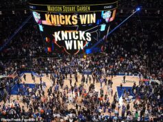 Um retorno para sempre, com o extraordinário New York Knicks realizando a maior reviravolta na HISTÓRIA das Finais da NBA, que deixa Taylor Swift, Timothée Chalamet e os fãs da lista A fascinados