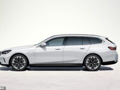 A carrinha híbrida da Série 5 da BMW ganha o prémio máximo no Tow Car caravan Oscars – já que os especialistas dizem que os EVs ainda não são páreo