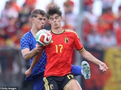 Tottenham relutante em vender Luka Vuskovic, da Croácia, após a oferta de £ 30 milhões do Brighton… com Barcelona, Inter e Bayern de Munique também assistindo