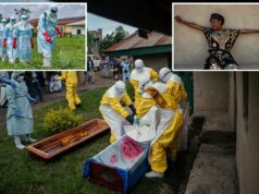 O surto de Ébola no Congo aumentou para mais de 100 mortes em 550 casos, à medida que o conflito retardava a resposta