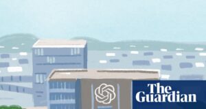 Nos bastidores da sede da OpenAI: desenhos animados de Stephen Collins