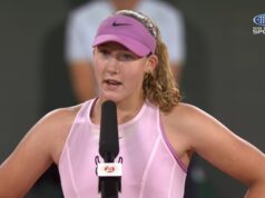 Andreeva ‘animada’ enquanto a final o aguarda