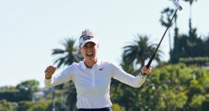 Korda venceu majors consecutivos com uma última tacada perigosa