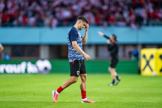 Christoph Baumgartner foi excluído da Copa do Mundo na Áustria
