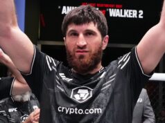 Ankalaev foi a atração principal do UFC Fight Night em Abu Dhabi