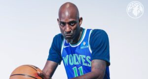 Os Timberwolves estão uivando com novos uniformes, logotipos e quadras…