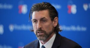 O novo 76ers Prez Gansey encontra o caminho para o título.