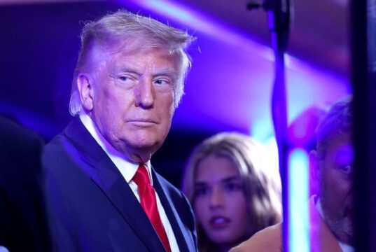 Trump é o primeiro presidente em exercício a participar das finais da NBA.
