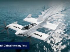 Parte barco, parte avião, parte ficção científica: a China começa a pilotar hidroaviões.