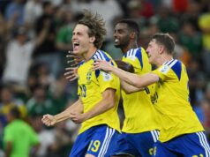 A equipe de Svanberg, do Wolfsburg, marcou um gol rápido na grande vitória da Suécia sobre a Tunísia