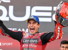 Marc Márquez conquistou a 100ª vitória da carreira no MotoGP no Grande Prémio da Hungria.
