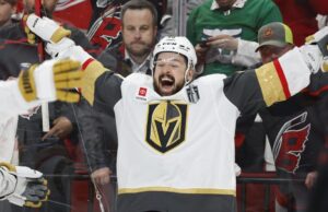 Os Knights conquistaram o ouro no final da abertura das finais da Stanley Cup