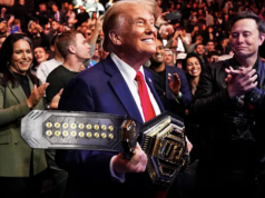 Donald Trump sugere que a estrutura da Casa Branca do UFC poderia ser permanente