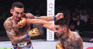 Ilia Topuria vê finalização ‘linda’ contra Justin Gaethje no UFC White House