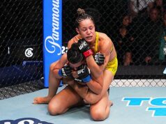 Ex-ring girl é surpreendida por placar na estreia no UFC