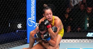 Ex-ring girl é surpreendida por placar na estreia no UFC
