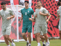 A seleção iraniana de futebol treina no México no início da Copa do Mundo.