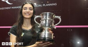 British Open Squash: Amina Orfi e Paul Cole ganham títulos.
