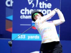 Madeleine Sagstrom vence o Aberto Feminino dos Estados Unidos com 26 semanas de gravidez.