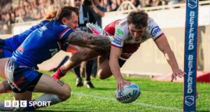 Superliga Wakefield Trinity 10-48 Wigan Warriors