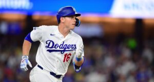 Dodgers colocam C Will Smith (pescoço) na lista de lesionados.