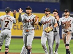 Os Tigers perseguiram uma rara seqüência de vitórias com uma vitória em série sobre os Rays