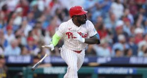 “Adolce Garcia, de Phillies, fica de fora com distensão no ombro contra Jays” .