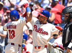 Phillies flexionou no ataque, venceu o White Sox pela 9ª vitória em 12 jogos.
