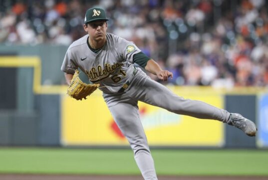 O titular do A, Gage Jump, está prosperando em uma derrota combinada dos Astros.