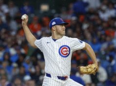 Cubs RHP Jameson Talon vai para IL com distensão no tendão da coxa.