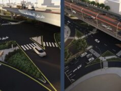 Com 200.000 veículos por dia… um plano para as ruas de Taif Road em Riad. expandindo