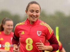 Eliminatórias para a Copa do Mundo Feminina: Os grandes jogos continuam chegando para Laura Hughes, do País de Gales.
