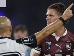 O lateral-direito do Queensland Maroons, Kalyn Ponga, está com um problema no ombro. Os NSW Blues esperam fazer história no State of Origin II