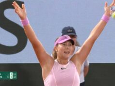 Jubilant Andreeva chegou à final do Aberto da França