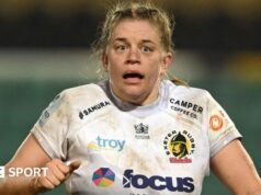 Exeter Chiefs Women: Emily Tutosi está entre as sete jogadoras que saíram.